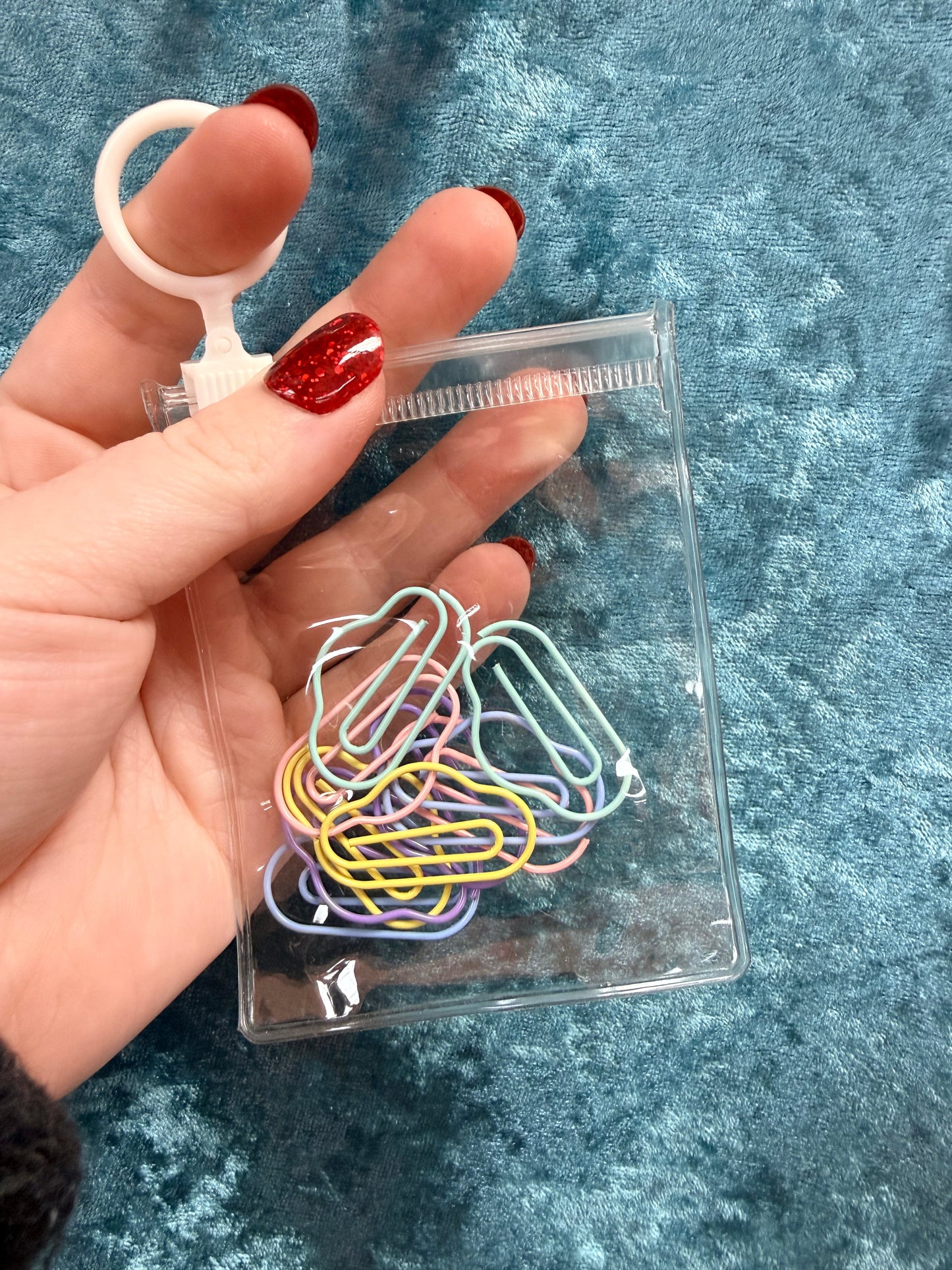 10 Pack Colorful Paperclips