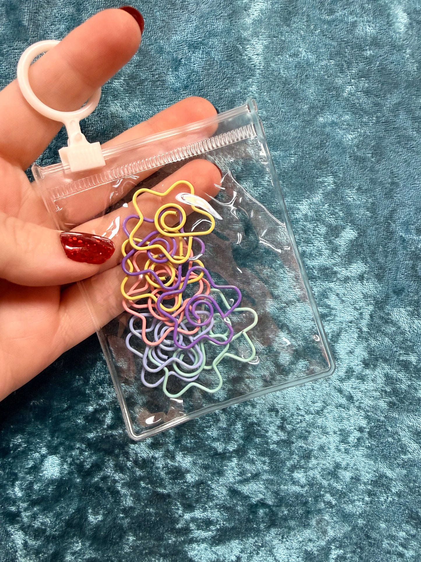 10 Pack Colorful Paperclips