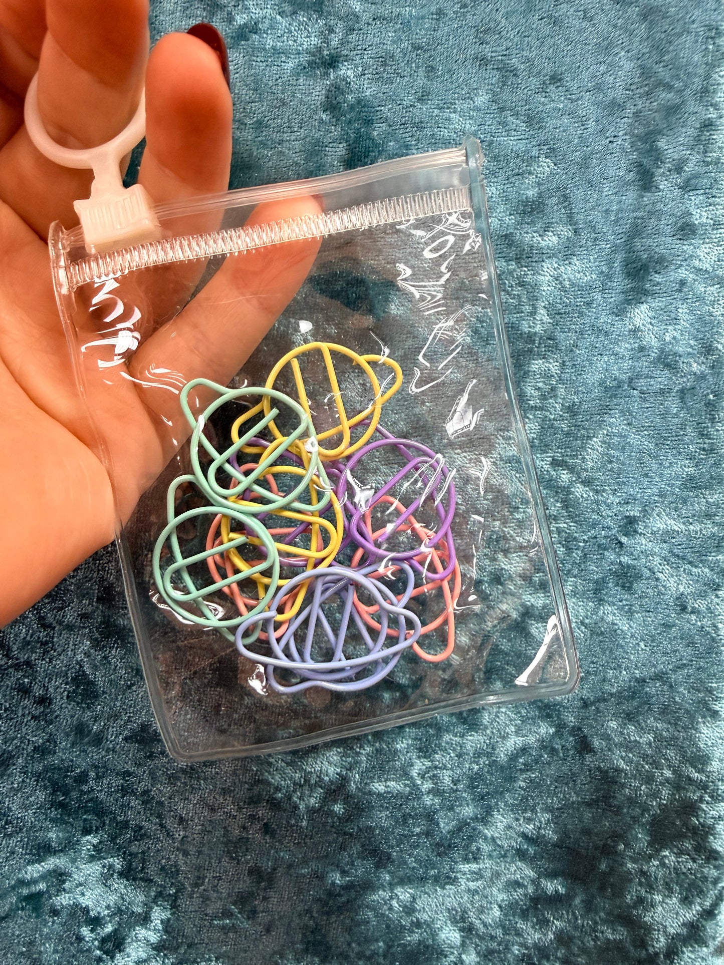 10 Pack Colorful Paperclips