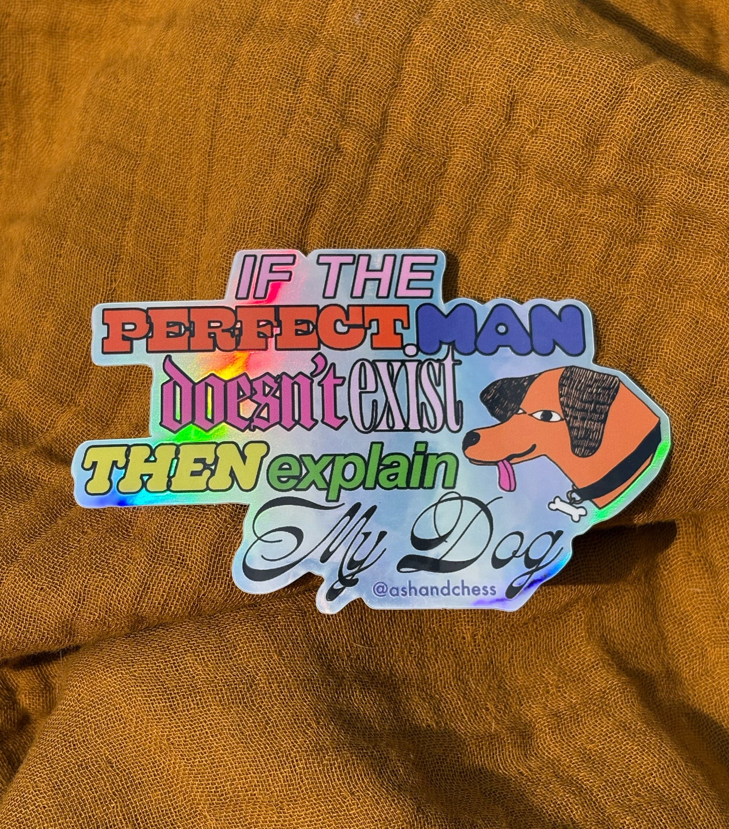 STICKER - The Perfect Man Sticker